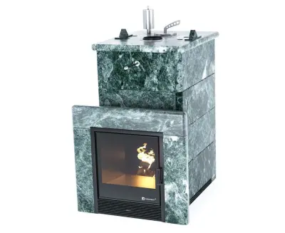 Фото Печь для русской бани Сочи в полноценном кожухе (змеевик) в магазине Woodson