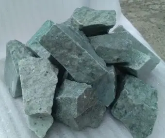 Камень Жадеит колотый средний 20 кг (Хакасия) мешок Камень Жадеит колотый средний 20 кг (Хакасия) мешок