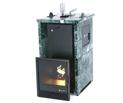 Фото Печь «Сочи» М2 в трехстороннем кожухе  Змеевик в магазине Woodson