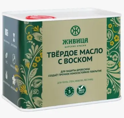 Твердое масло с воском «Живица» 2л