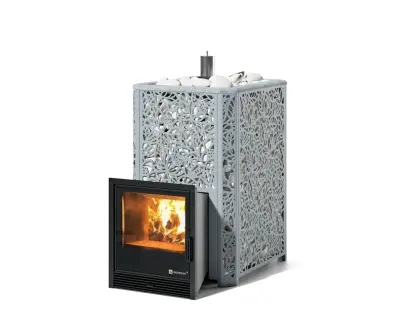 Фото Печь Изистим Ялта 35 К/2024 Хохлома в магазине Woodson