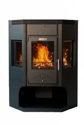 Фото Печь-камин стальная "Сибирь" 15 кВт в магазине Woodson Фото Печь-камин стальная "Сибирь" 15 кВт в магазине Woodson