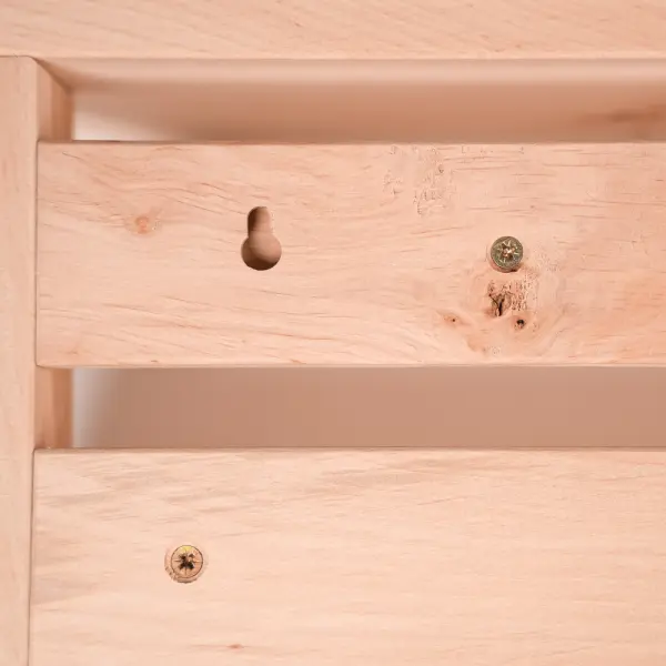 Вешалка настенная Левада Д7, ольха, 2 ряда