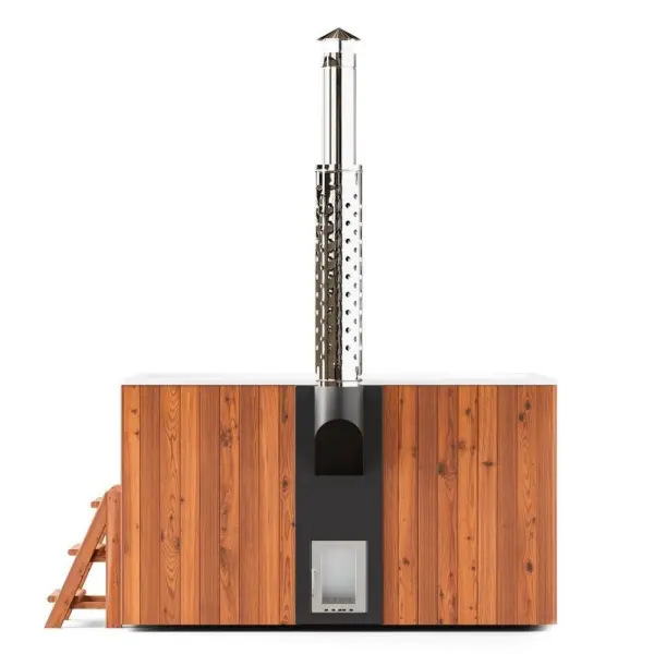 Купель композитная ELITE QUATTRO 200 с подогревом (тёмная термососна) +аэромассаж  Купель композитная ELITE QUATTRO 200 с подогревом (тёмная термососна) +аэромассаж