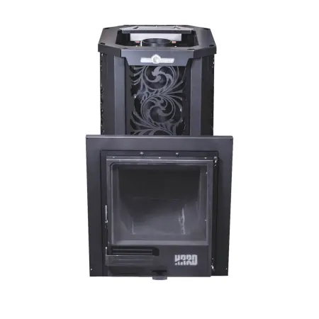 Фото Печь банная HARD 16M "Хохлома" Панорама в магазине Woodson