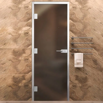 Дверь Хамам Элит бронза MATELUX 1900*700, R, WC замок