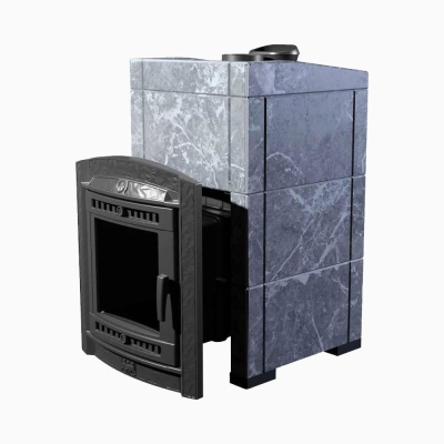 Фото Печь банная "Атмосфера XL" в облицовке "Талькохлорит" (КОМПЛЕКТ) в магазине Woodson