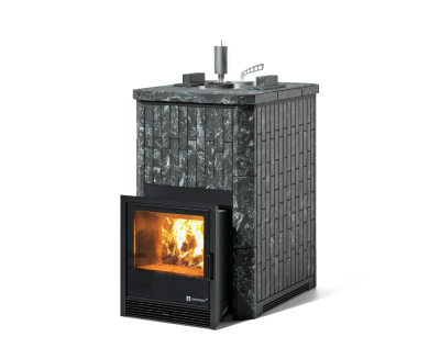 Фото Печь Изистим Южная 16 закрытый верх - Камень Пироксенит в магазине Woodson Фото Печь Изистим Южная 16 закрытый верх - Камень Пироксенит в магазине Woodson