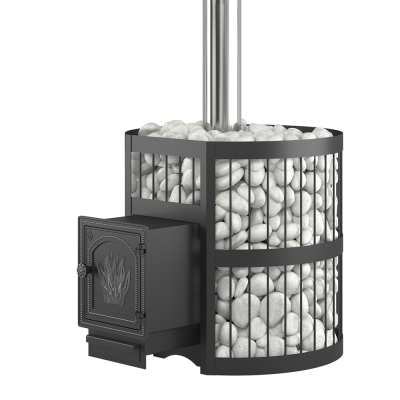 Фото Чугунная печь для бани ЭТНА Стандарт 24 (ДТ-4) в магазине Woodson