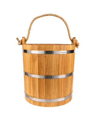 Запарник Woodson с нержавеющей вставкой, 20 л., дуб