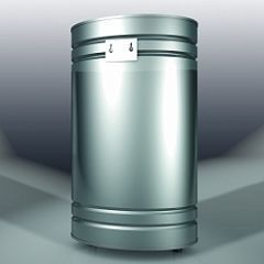 Бак навесной вертикальный 60, 201-0.8 мм