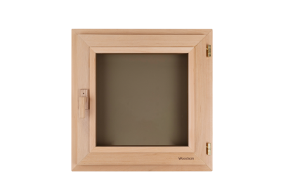 Окно Woodson 50*50, стекло бронза, ольха