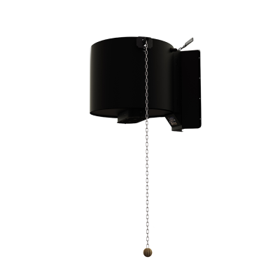 Обливное устройство для бани "Ливень" ПРО black L