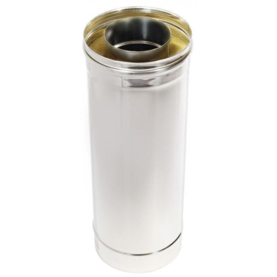 Фото Труба Термо L 500 ТТ-Р 304-0.8/304 D115/210* с хомутом  Фото Труба Термо L 500 ТТ-Р 304-0.8/304 D115/210* с хомутом