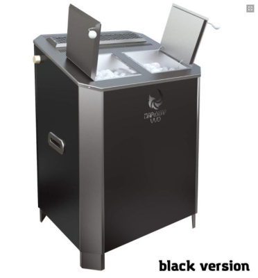 Фото Электропечь 10 кВт/380 ПАРиЖАР black (с парогенератором) в магазине Woodson