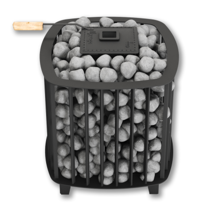 Фото ЭНУ "Премьера Руса" 12 кВт (с закрытой каменкой) в магазине Woodson