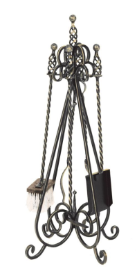 Набор каминный Везувий Кованый N130Ч Набор каминный Везувий Кованый N130Ч