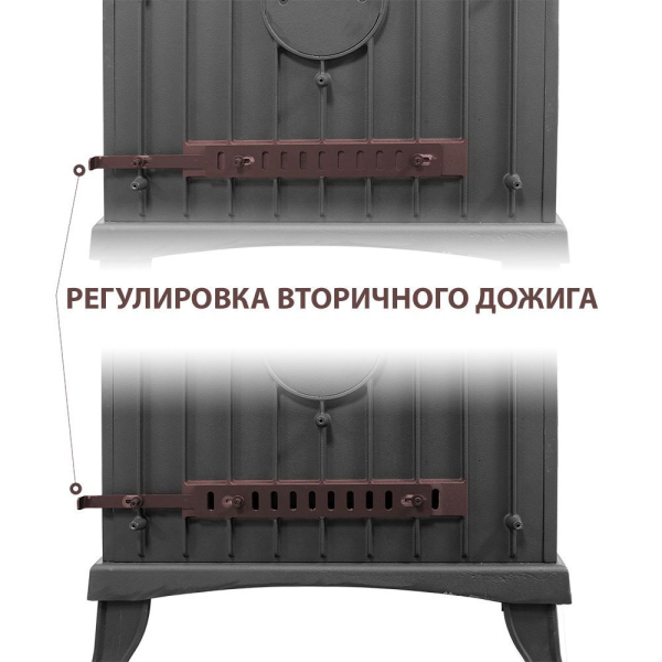 Фото Печь-камин Везувий KZ-14 S "Антрацит" в магазине Woodson Фото Печь-камин Везувий KZ-14 S "Антрацит" в магазине Woodson