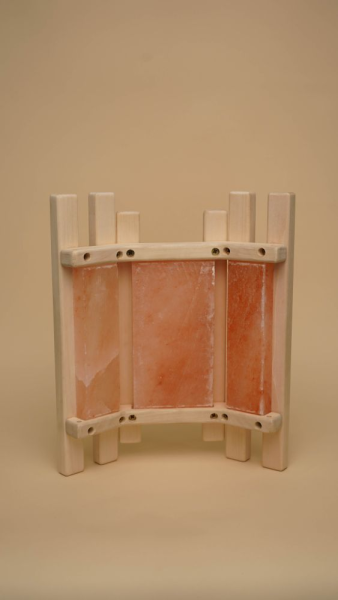 Абажур Woodson Trio с гималайской солью, липа