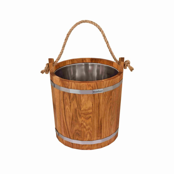 Запарник Woodson с нержавеющей вставкой, 12 л., дуб