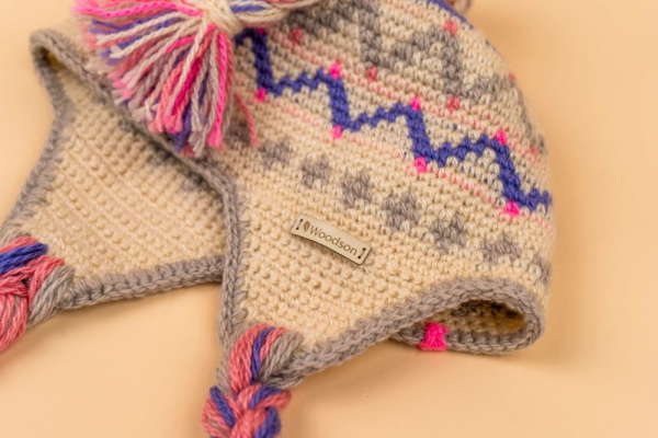 Шапка вязаная для бани Woodson Викинг, 3 косички