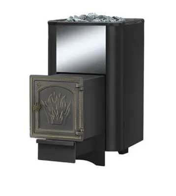 Фото Печь ВЕЗУВИЙ Русичъ Антрацит 22 (ДТ-4) в магазине Woodson