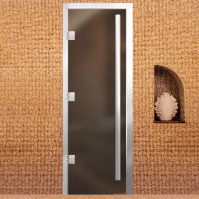 Дверь Хамам Престиж 60G Бронза Matelux 2000*800, R, БП, ВКР