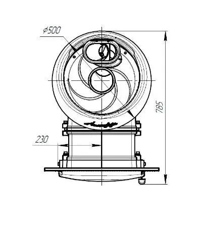 Фото Печь банная "Атмосфера XL" в ламелях "Жадеит" наборный рисунок в магазине Woodson
