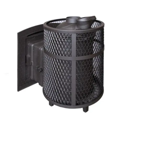 Фото Печь банная "Атмосфера L" сетка нержавейка в магазине Woodson